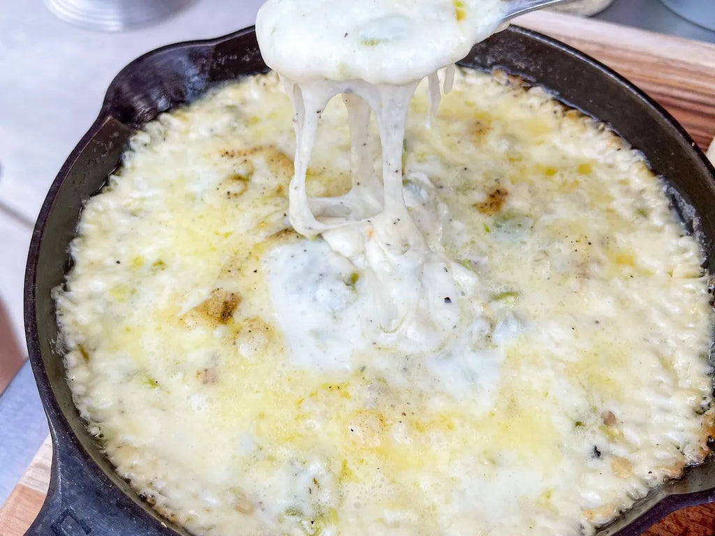 Green Chile Queso Fundido