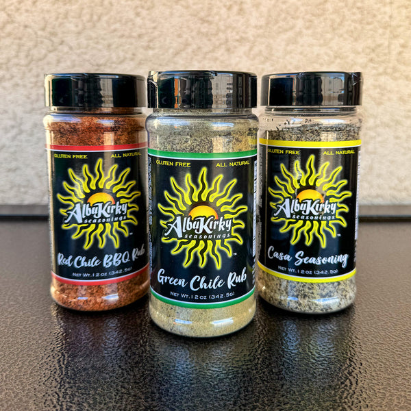Dry Red Bub & Poultry Rub - Southern Seasoning Trio By Sycamore Hill Farms (3 X 1lb Bags)
