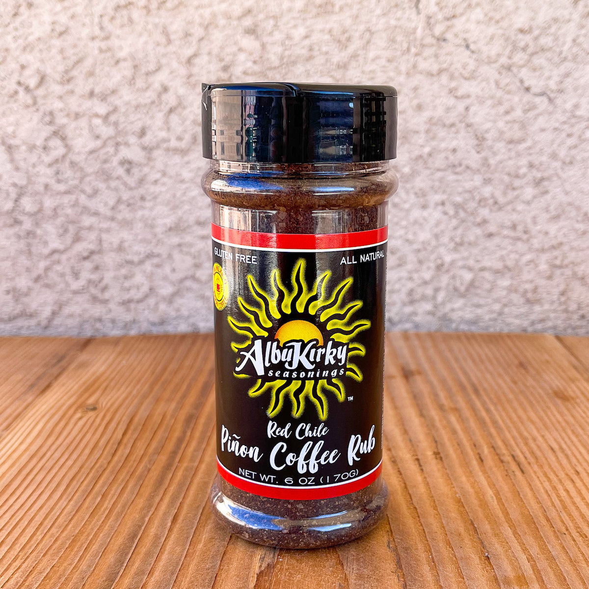 Red Chile Pinon Coffee Rub 6oz Bottle!